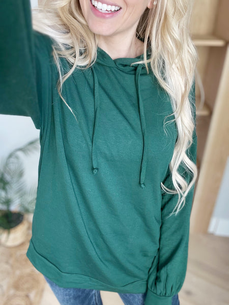 Emerald green hoodie discount women's