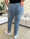 Judy Blue High Rise Cuffed Hem Vintage Boyfriend Jeans