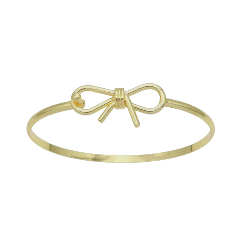 Bow Bangle Bracelet