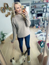 Suddenly Chic Sweater in Taupe