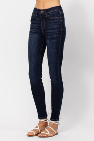 Judy Blue Other Side High Waist Handsand Skinny Jeans