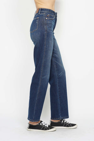 Judy Blue High Rise Tummy Control Straight Jeans