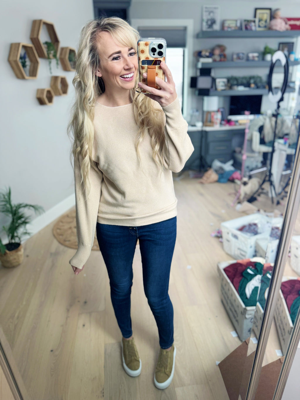 Everything's Great Luxe Ribbed Sweater in Oatmeal (SALE)