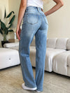 Judy Blue Day Off High Rise Wide Leg Jeans