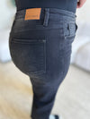 Judy Blue High Rise Button Fly Jeans in Black