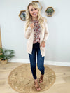 Only Love Cardigan in Beige