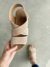 Corky's Guilty Pleasure Faux Suede Sandals in Sand