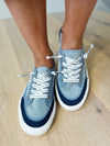 Blowfish Malibu Alex Shoes in Foggy Blue