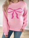 Pretty In Pink Bow Sweater (Pink Label)