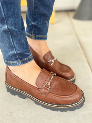 Corky's Brownie Points Loafers in Dark Cognac