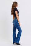 Judy Blue Mid Rise Bootcut Jeans with Thermal Lining