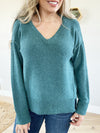 Perfectly Posh Sweater in Dark Teal