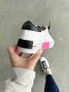 Shushop Ruby Sneakers in Black, White, & Hot Pink