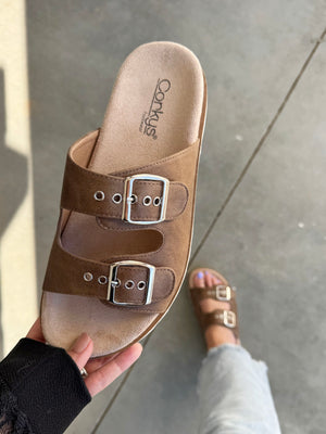 Corky's Dash Sandals in Tan