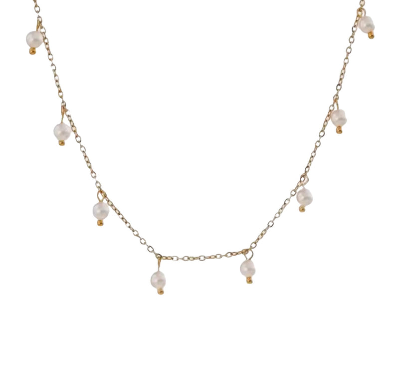 Drops Of Pearls Necklace