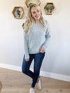 Maybe I Do Sweater in Heather Gray