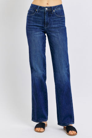 Judy Blue High Rise Tummy Control Straight Jeans