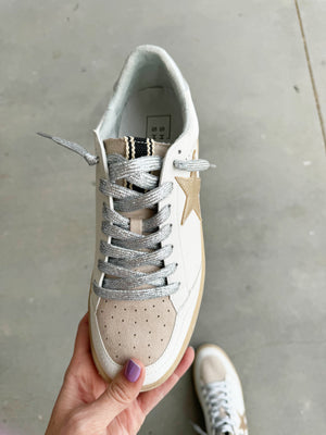 ShuShop Paz Sneakers in Light Gold