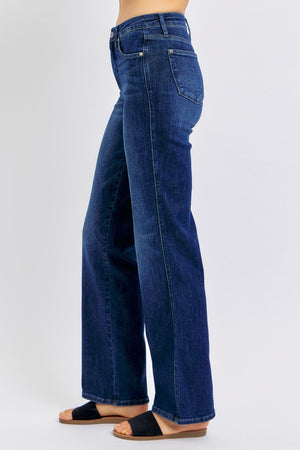 Judy Blue High Rise Tummy Control Straight Jeans