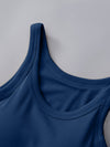 Round Neck Tank With Built in Lift Bra (Multiple Colors) (Pink Label)