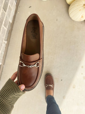 Corky's Brownie Points Loafers in Dark Cognac