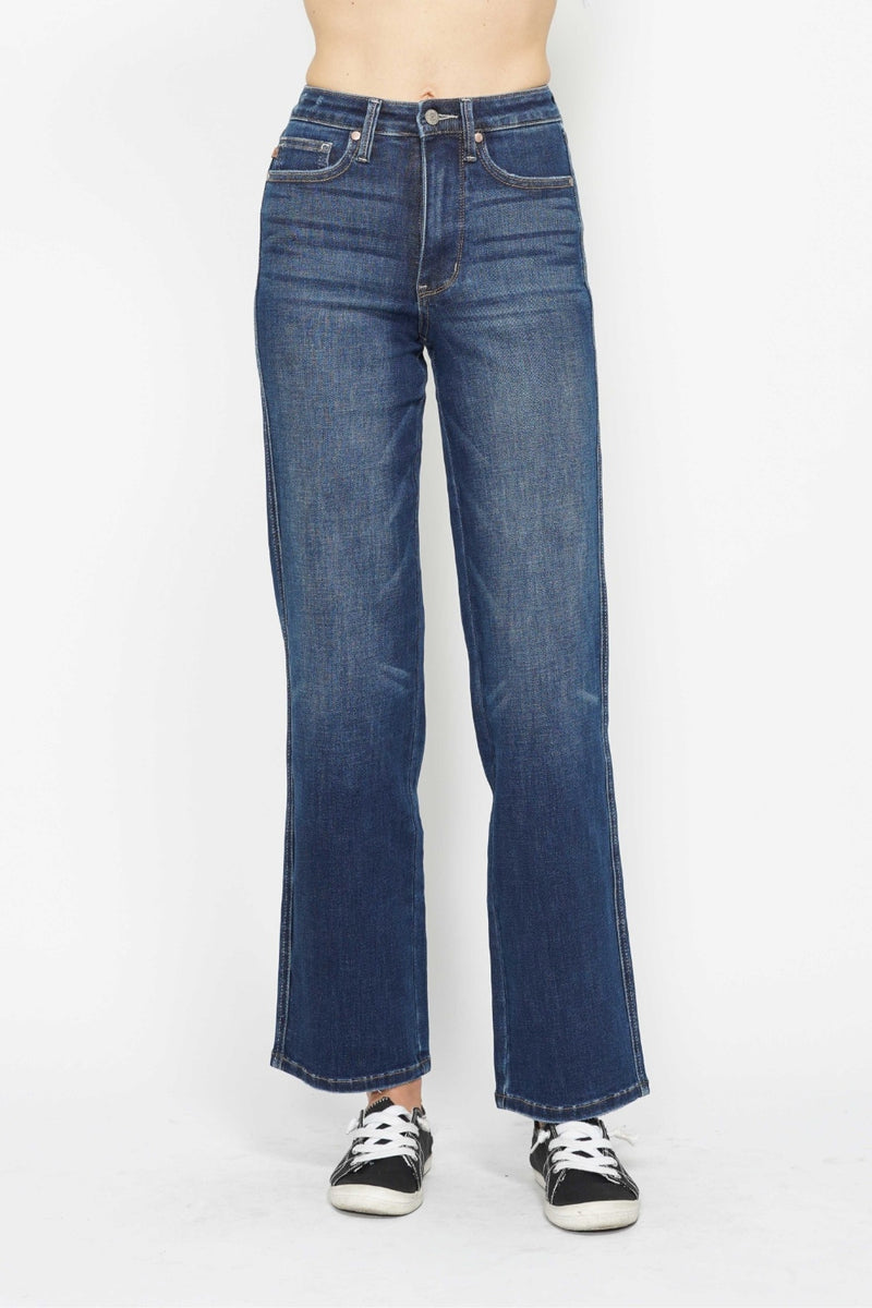 Judy Blue High Rise Tummy Control Straight Jeans