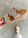 Corky's Make a Toast Wedge Sandals in Clear