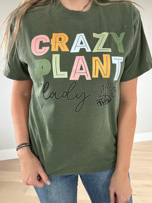 Crazy Plant Lady Graphic Tee