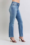 Judy Blue Thermal Straight Jeans