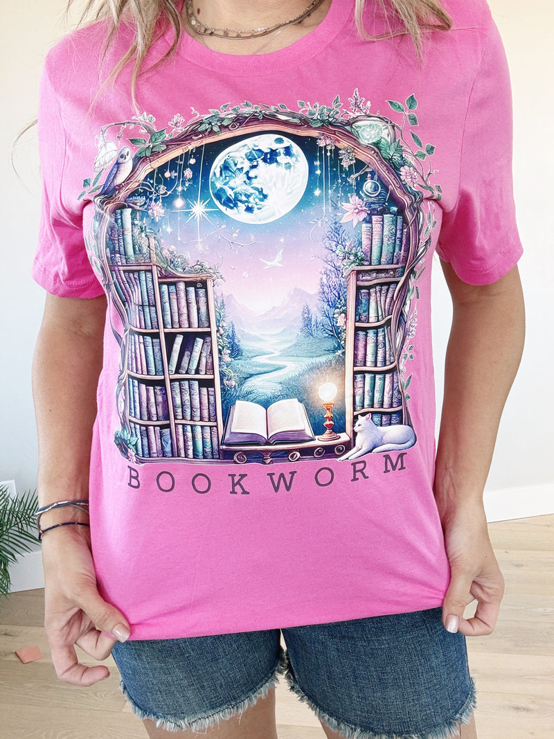 Bookworm Graphic Tee or Pullover