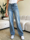 Judy Blue Day Off High Rise Wide Leg Jeans