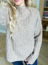 Suddenly Chic Sweater in Taupe