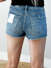 Vervet by Flying Monkey Masterful High Rise Button Shorts