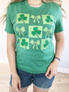 Shamrocks and Bows Graphic Tee or Pullover