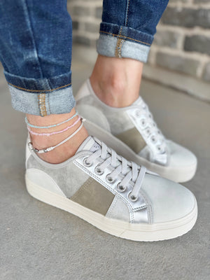 Blowfish Super Smile Sneakers in Silver