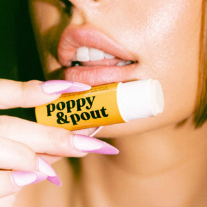 Poppy & Pout Lip Balm, Wild Honey