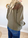 My Good Refuge Hooded Top in Olive