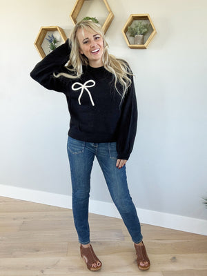 You're a Gift Dreamers Sweater in Black