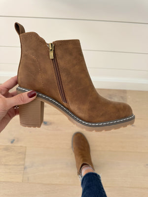 Corky's Bite Me Boots in Dark Cognac