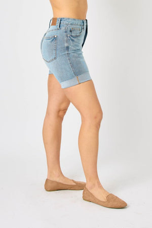 Judy Blue Good To Go Tummy Control Denim Shorts- IG