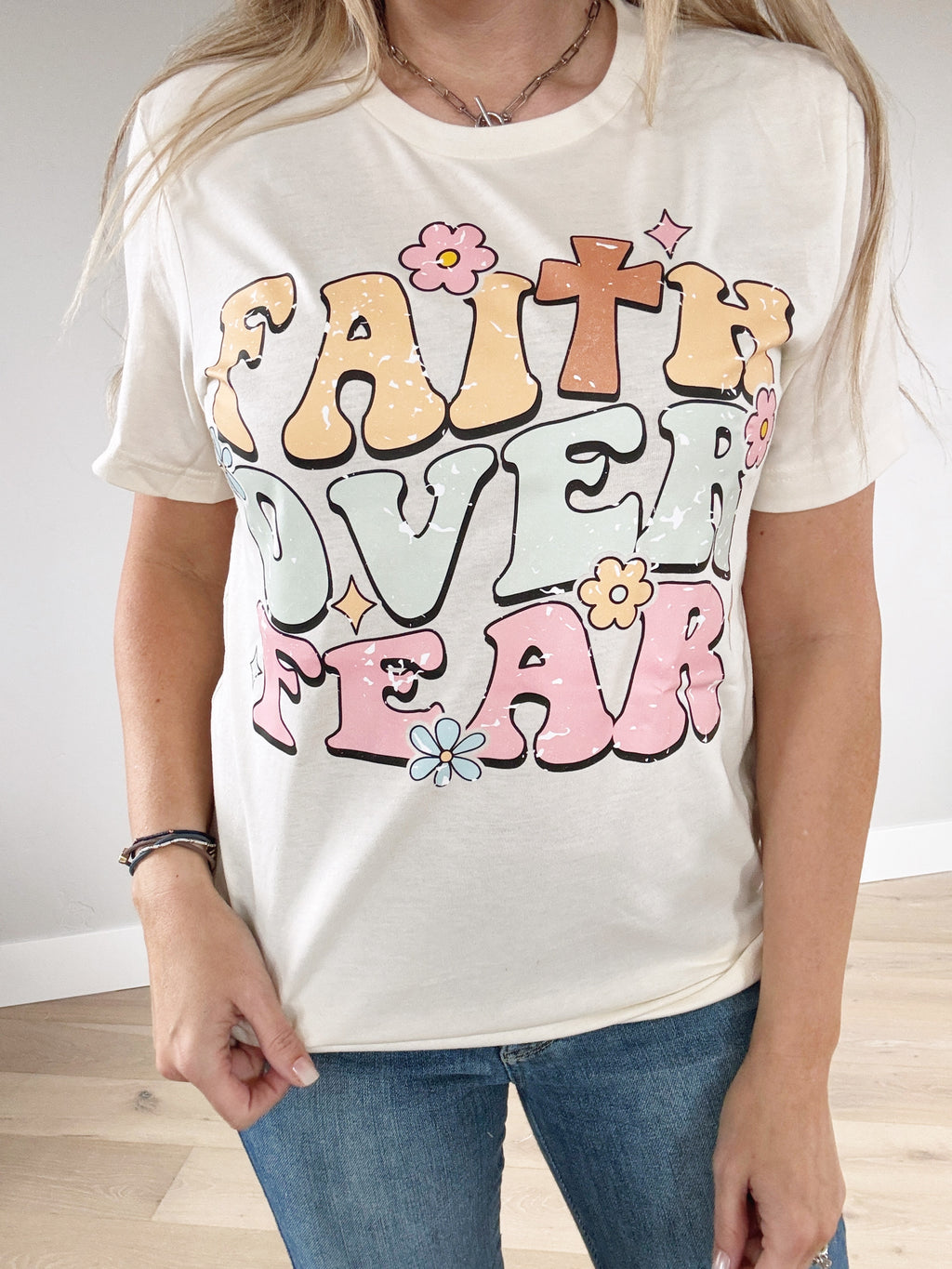 Faith Over Fear Graphic Tee or Pullover