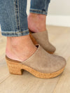 Corky's Watch Your Back Clogs in Taupe