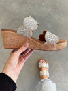 Corky's Make a Toast Wedge Sandals in Clear