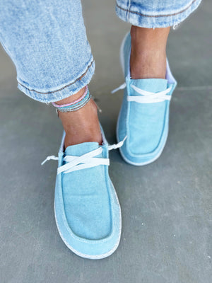 Gypsy Jazz Sparkle In Your Eye Sneakers in Turquoise