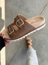 Corky's Dash Sandals in Tan