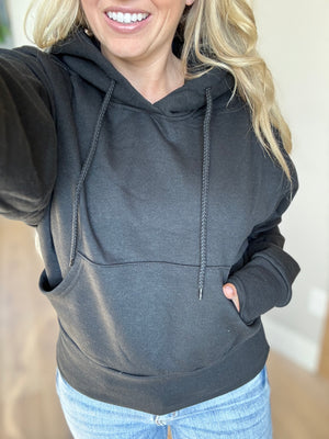 Don't Need An Invitation Hoodie in Black