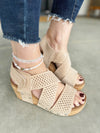 Corky's Guilty Pleasure Faux Suede Sandals in Sand