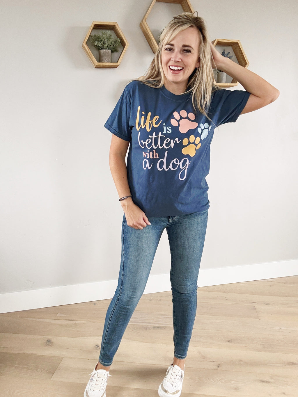 Life Is Better With A Dog Graphic Tee