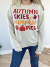 Autumn Skies Graphic Sweatshirt