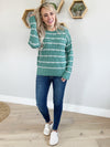 Selfie Sweater in Light Jade